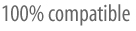 100% Compatible